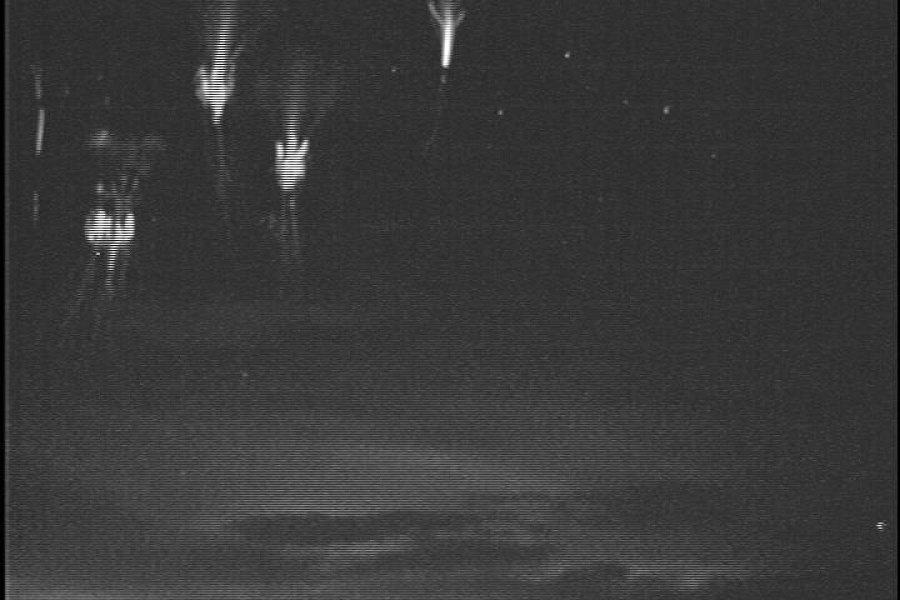 Sprites captured on 13.6.2015 originate from a storm only several kilometers away from the observation site. The extent of sprites can be easily compared with the Cassiopeia constellation. The ß Cas (upper star in the picture) is on 27°.