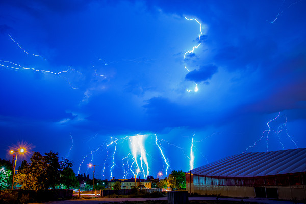 Thunderstorm, Budapest